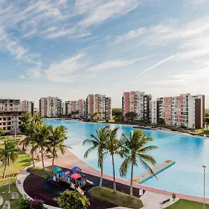  Apartamento Dream Lagoons Departamento En Cancun.